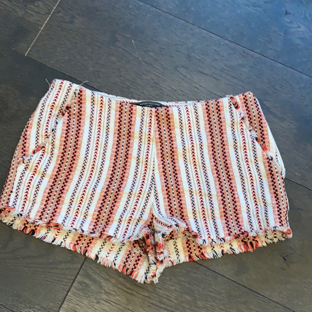 Zara pattern shorts size: XS